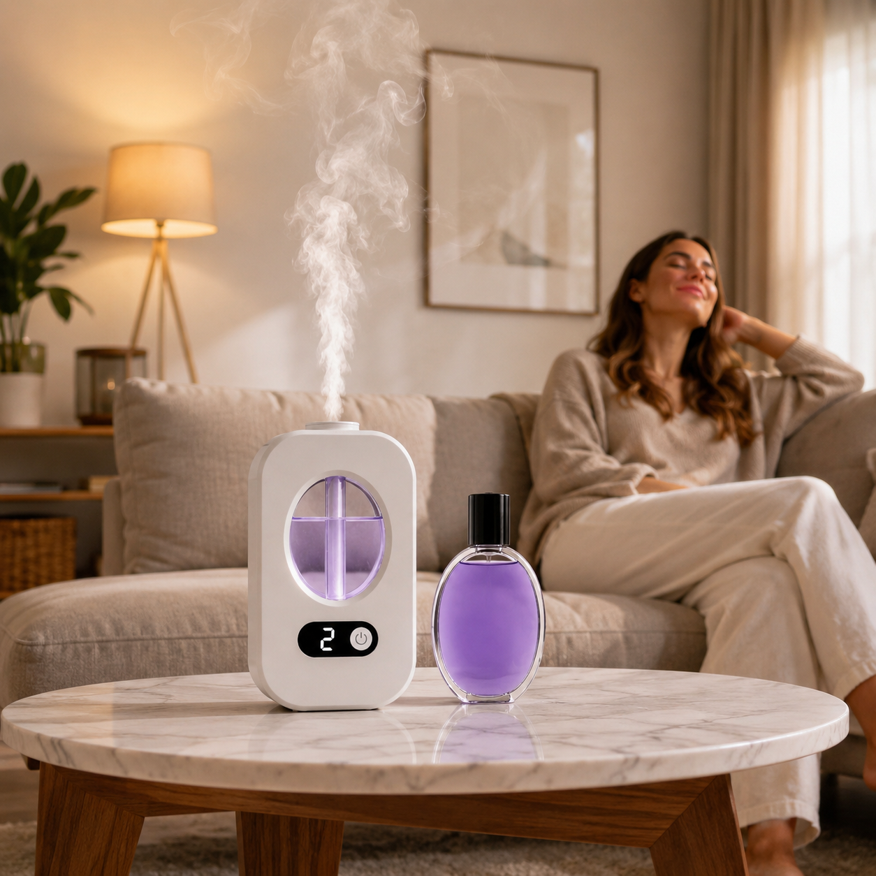 Cocoona Fresh - Pack : Diffuseur & Huile essentielle
