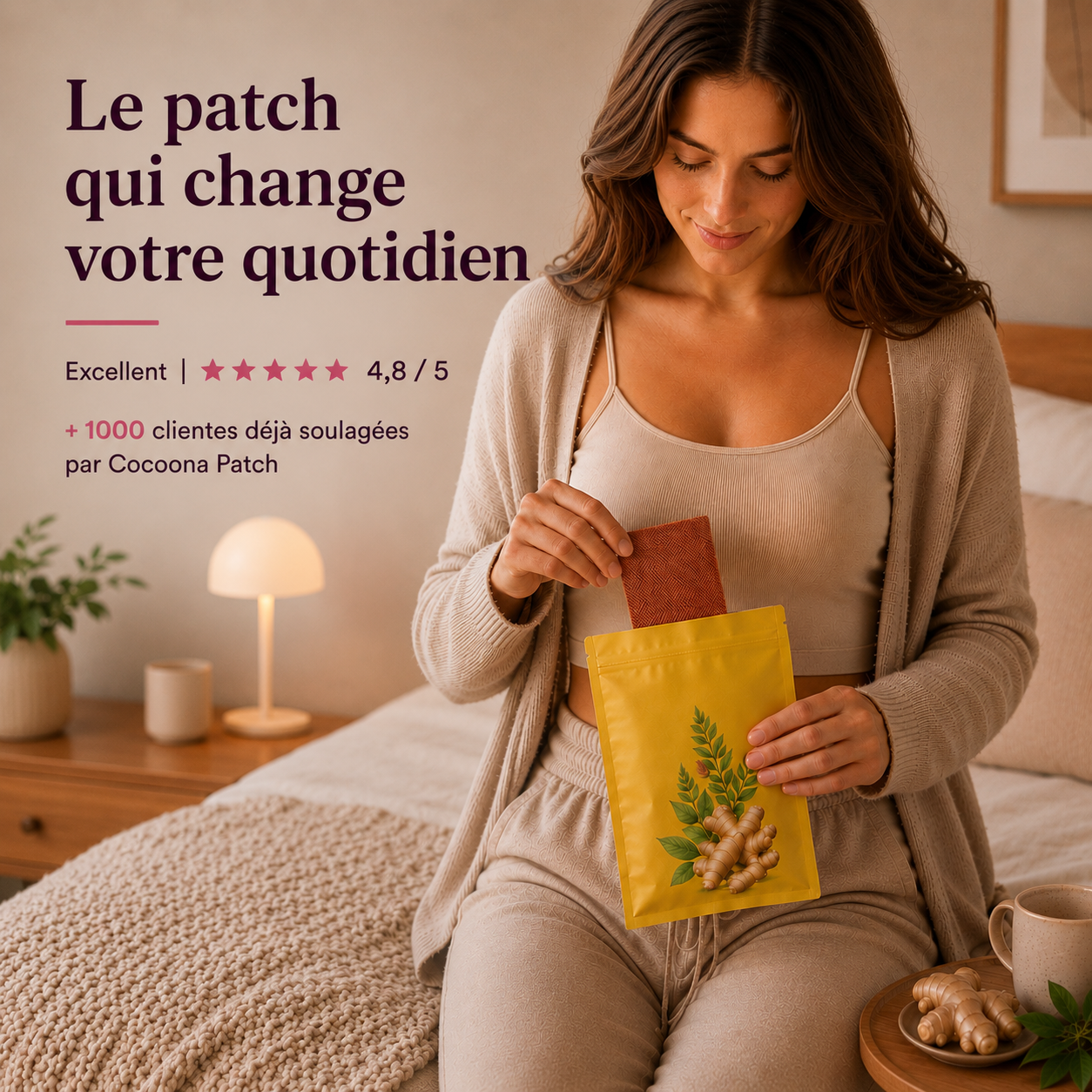 Cocoona Patch - Patch Chauffant discret