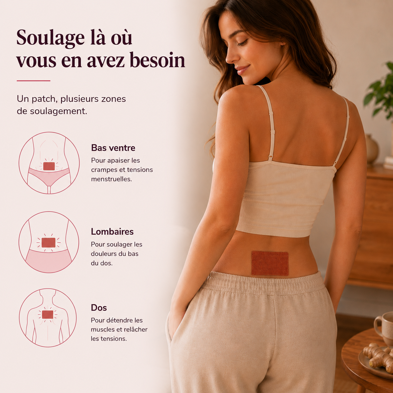 Cocoona Patch - Patch Chauffant discret