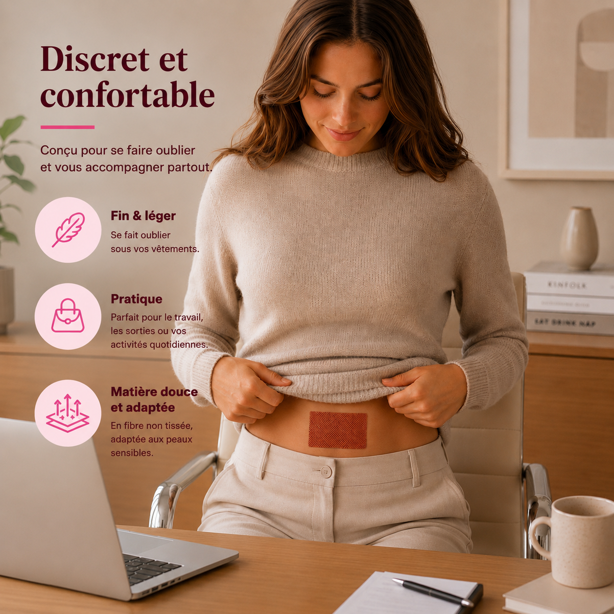 Cocoona Patch - Patch Chauffant discret