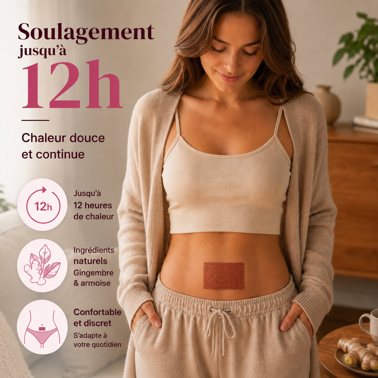 Cocoona Patch - Patch Chauffant discret