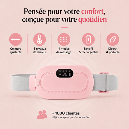 Cocoona Belt - Ceinture Chauffante & Massante - Cocoona